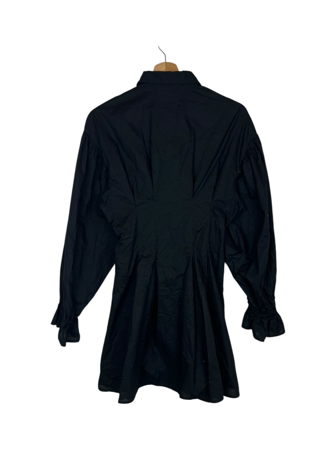 SLY 블랙 허리 셔링 셔츠 원피스 SIZE 1 상품이미지2