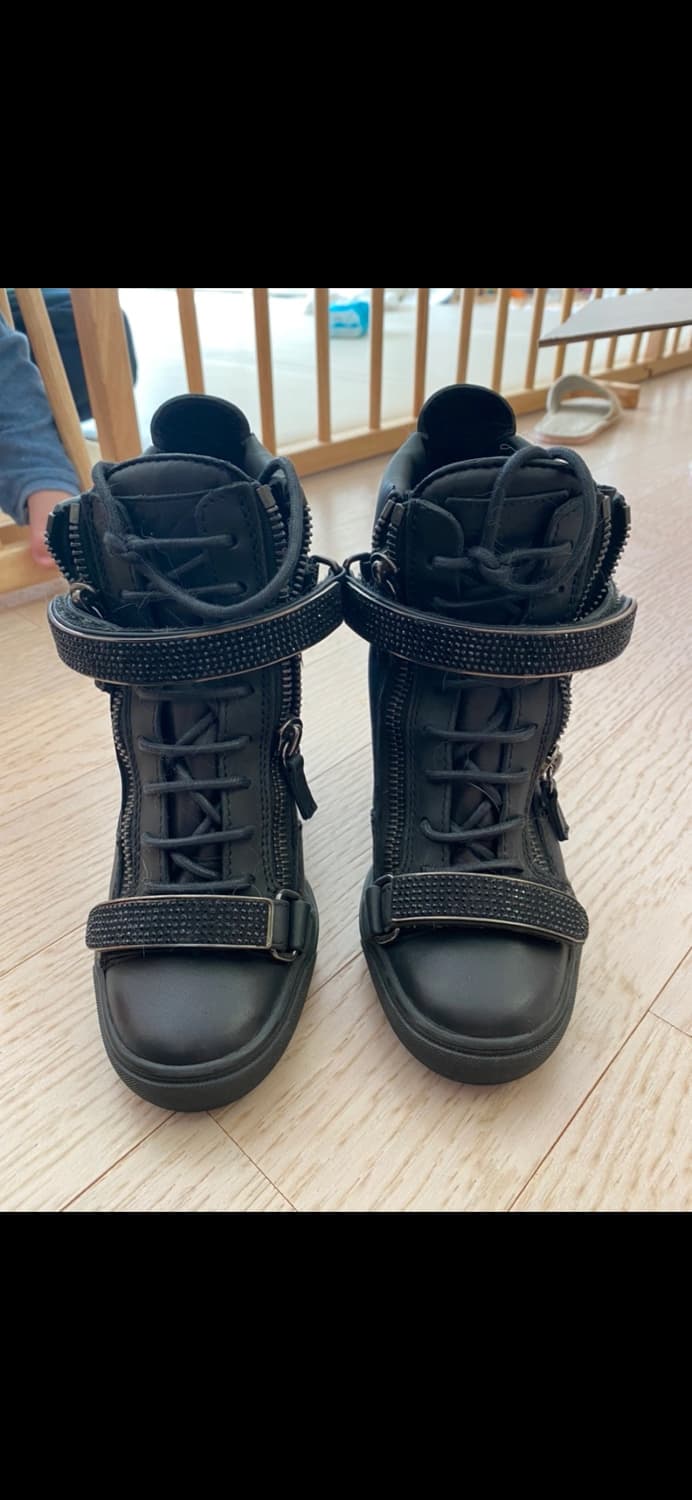 주세페자노티 하이탑 스니커즈 38사이즈 상품이미지1