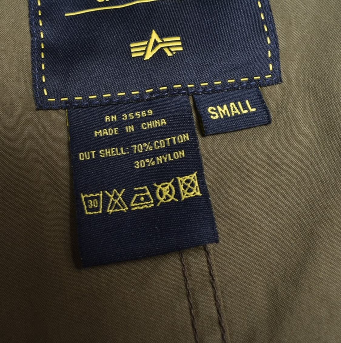 알파 인더스트리 M65 피쉬테일 자켓 야상 점퍼 S 상품이미지3