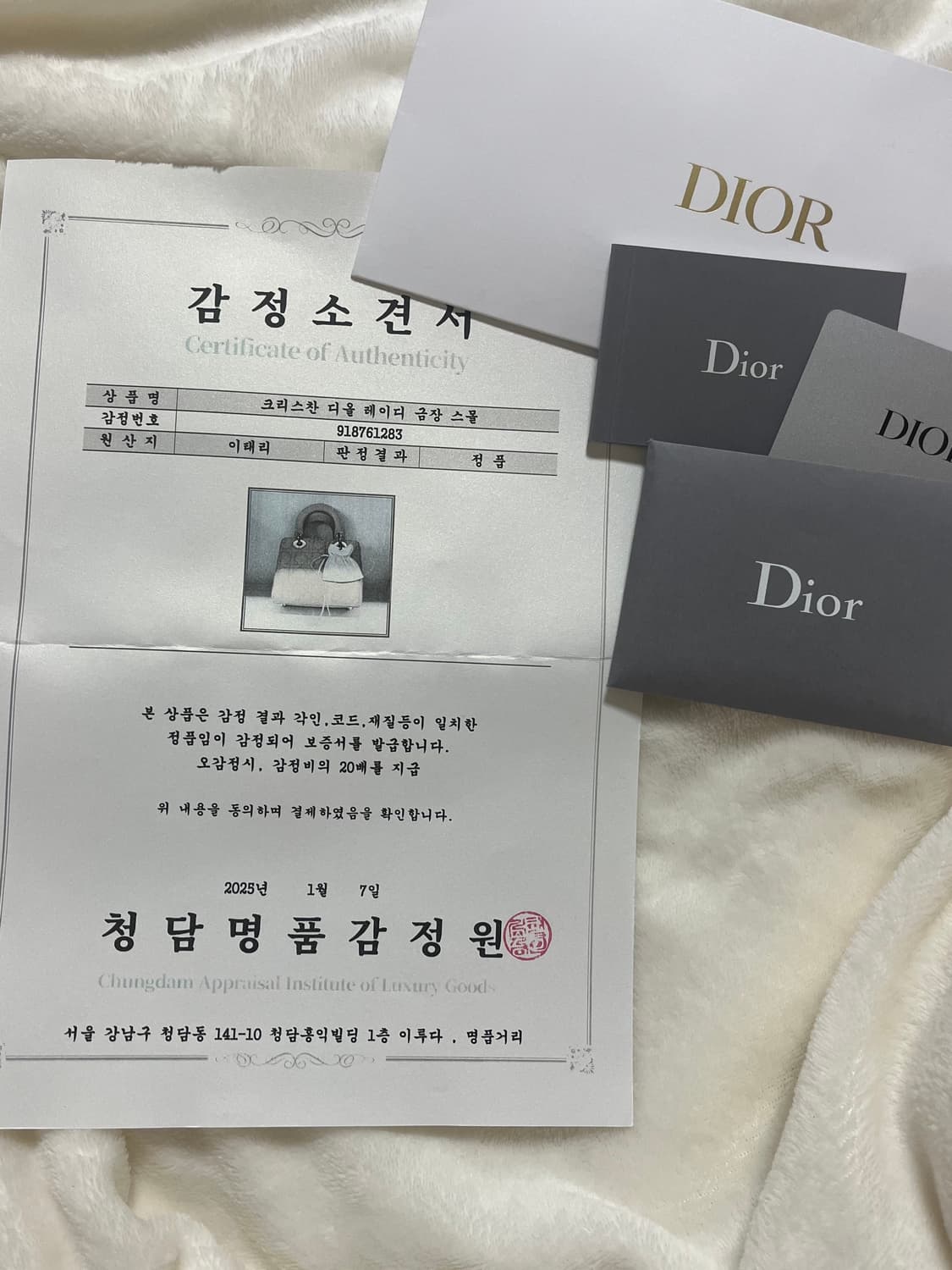 [정품] 레이디디올 스몰 디올 숄더백 가방 백 파우더핑크 미챠 스카프 상품이미지10