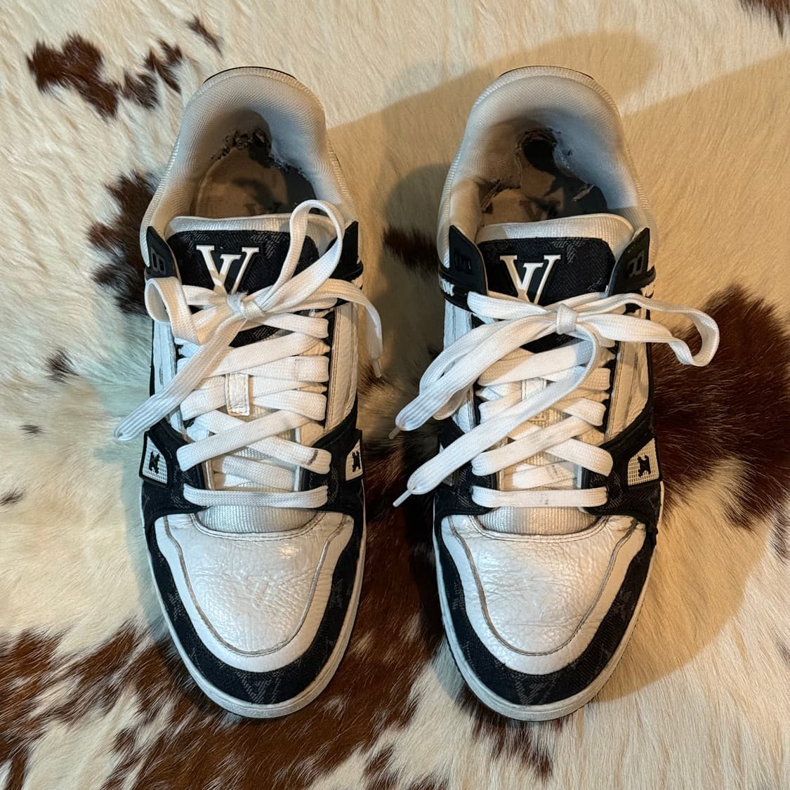 [정품,하자o] 루이비통 트레이너 7사이즈 (265-270) 판매합니다 상품이미지3