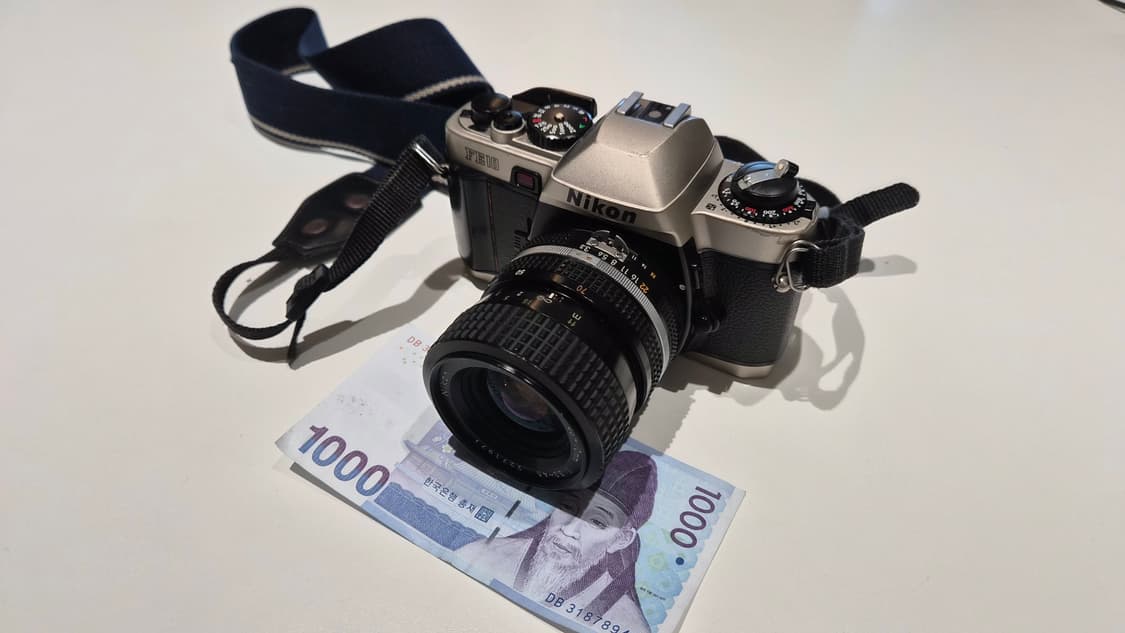 작례O 클래식 명기 니콘 fe10+nikkor 35-70 필름카메라 빈티 상품이미지1