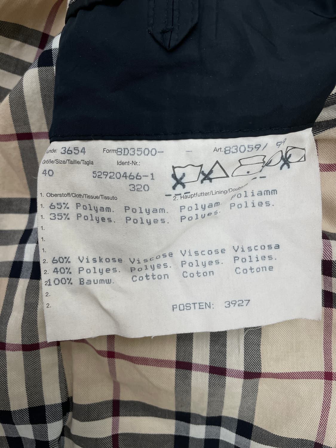 버버리 런던(Burberry London) 노바 체크 후드 퀼팅 자켓 상품이미지5