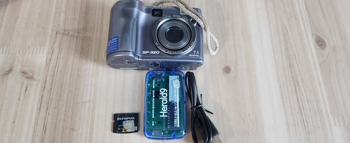 OLYMPUS SP-320 빈티지 디지털카메라 상품이미지8