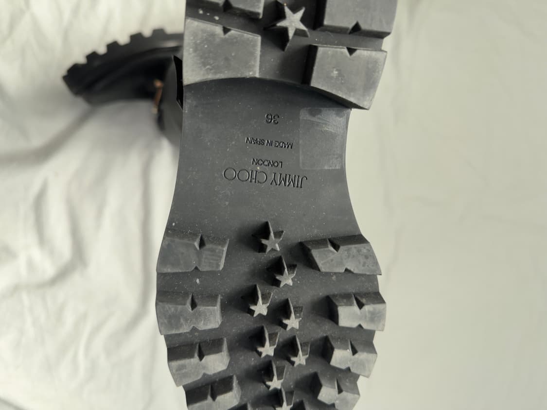 지미추 더블 버클 스트랩 컴뱃부츠 상품이미지5