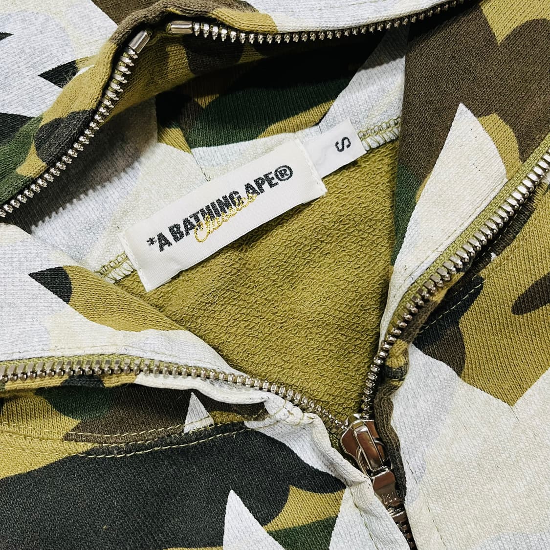 BAPE OG Camo Star Full Zip Hoodie 상품이미지6