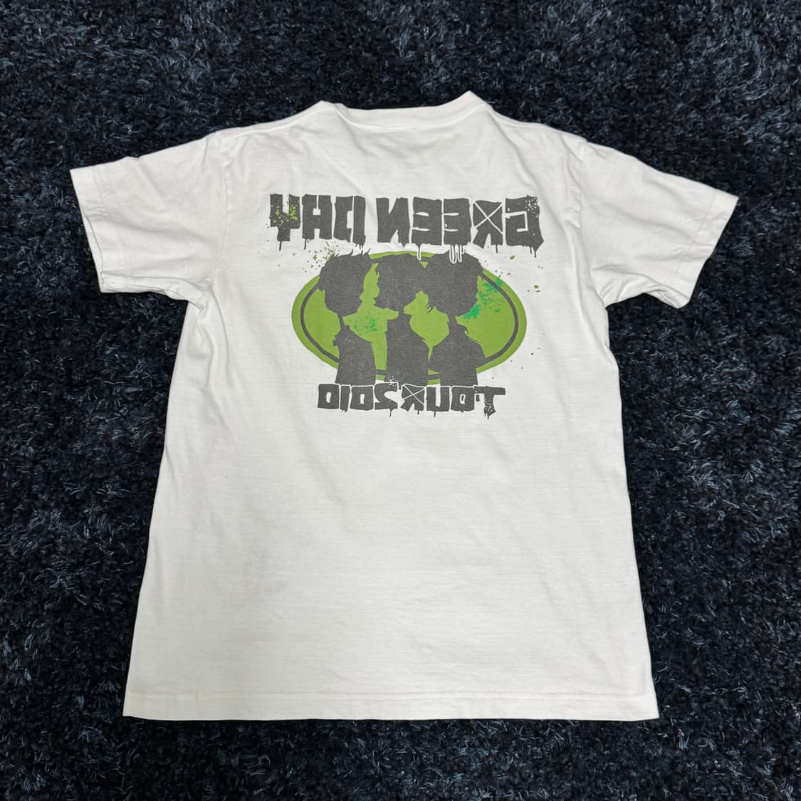 2009년도 vintage 그린데이 t-shirt 상품이미지5