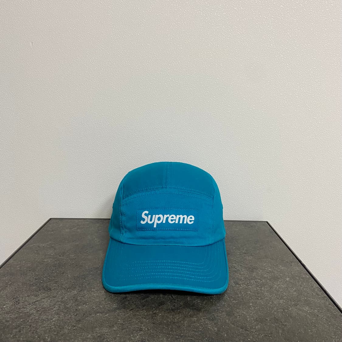 (OS) 슈프림 박스로고 캠프캡 모자 22SS 워시드 치노 틸 상품이미지1