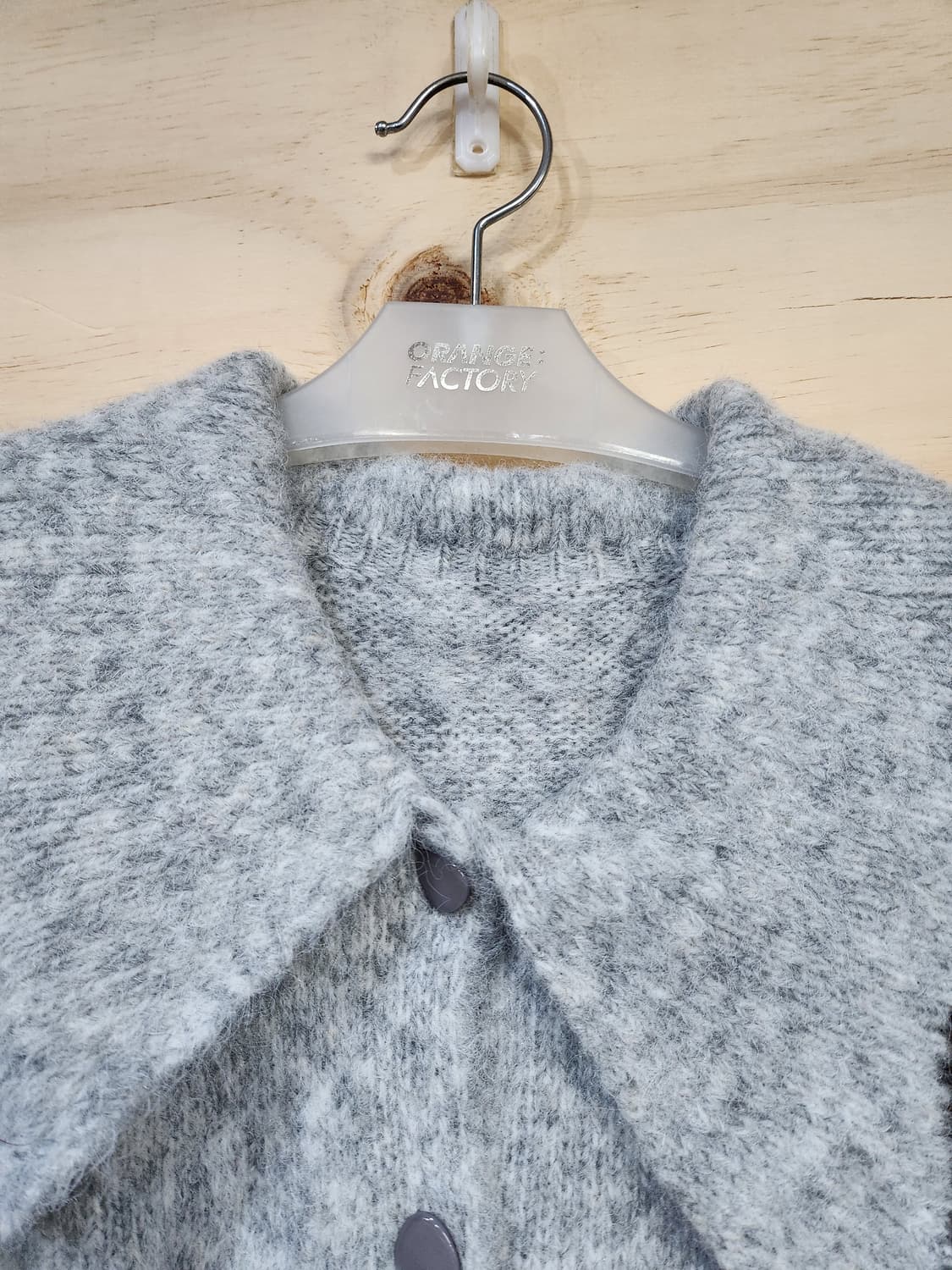 516) 러블리 카라 가디건 상품이미지3