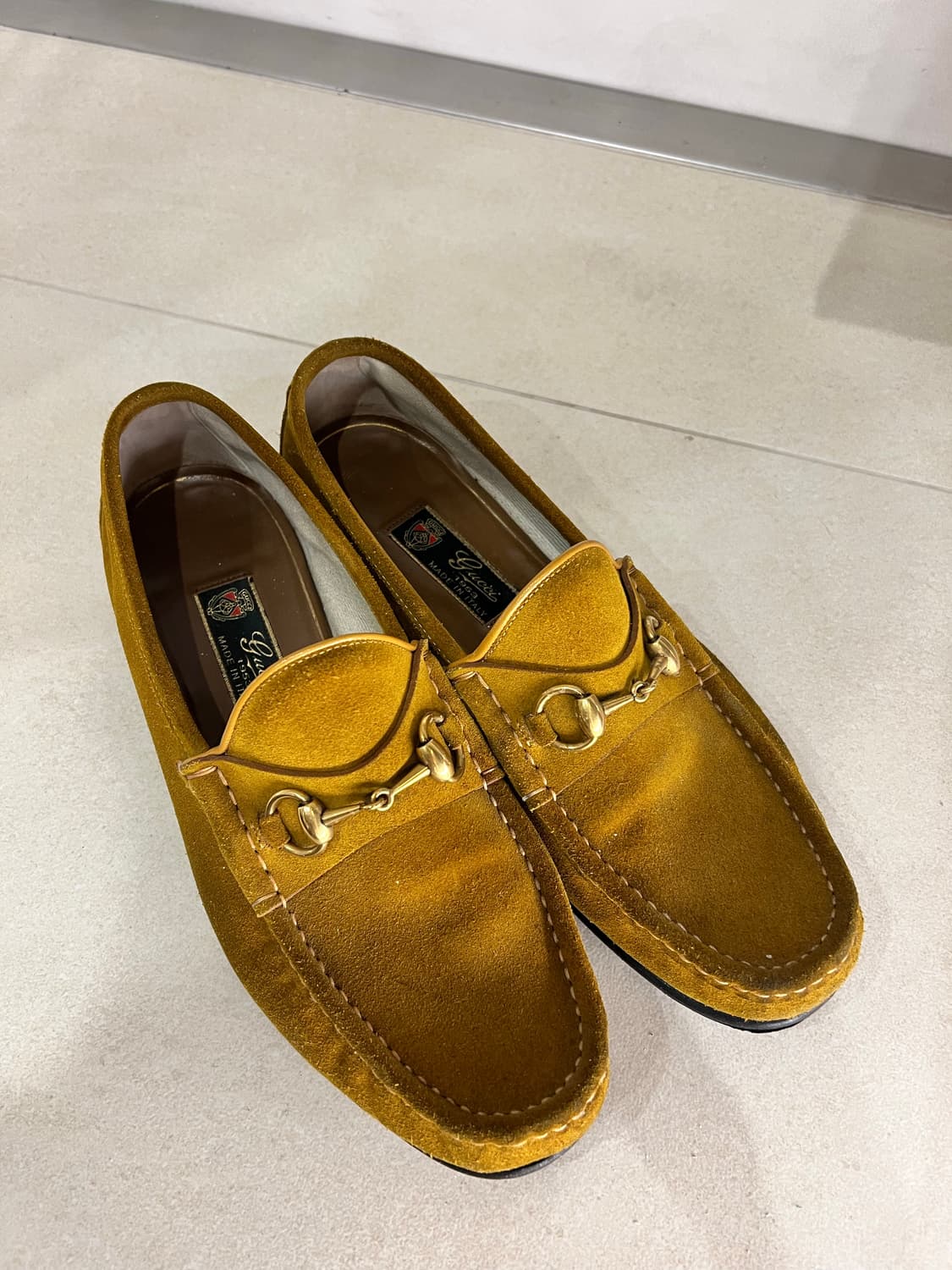 구찌 홀스빗로퍼 머스타드 상품이미지1