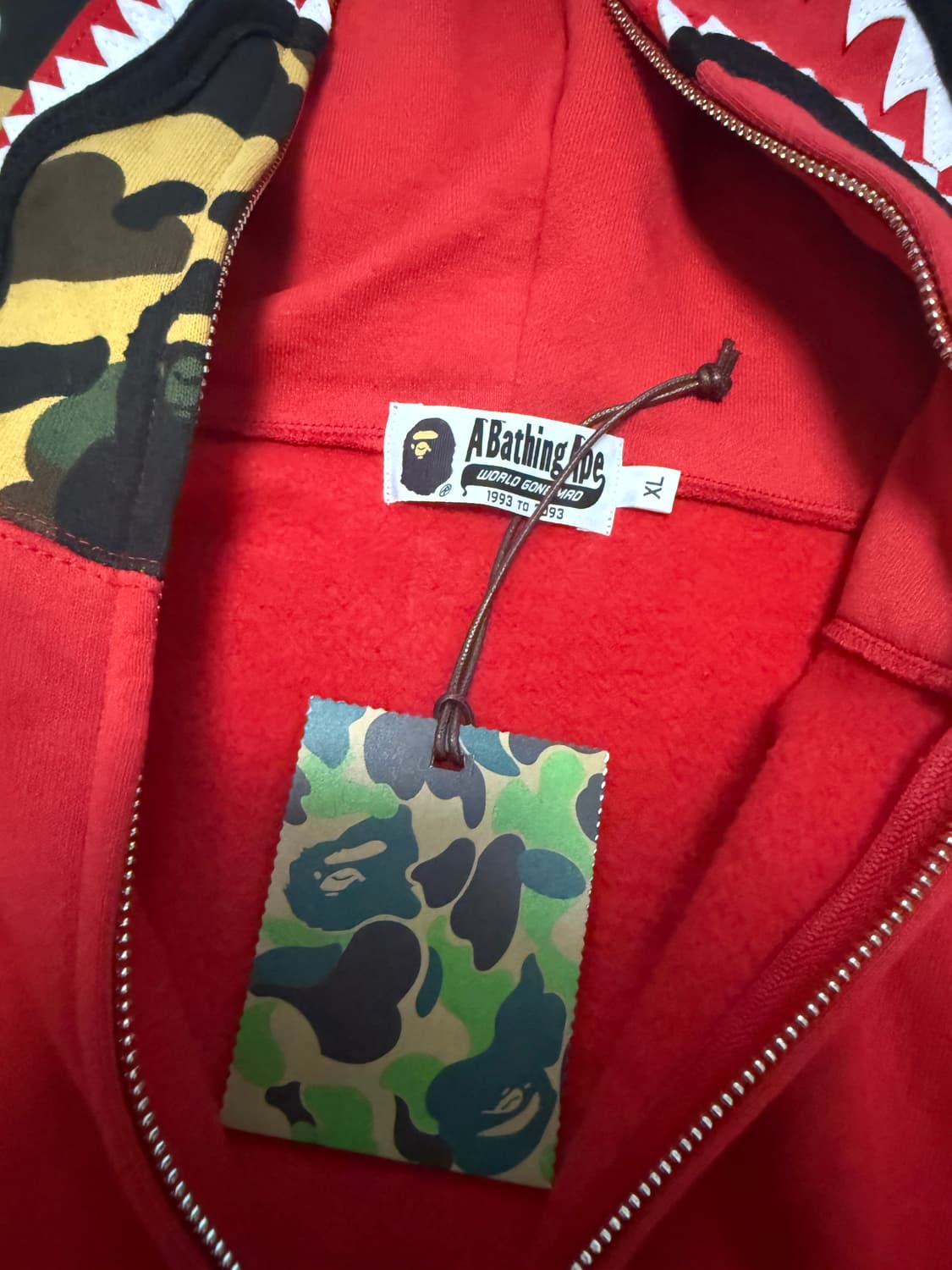 베이프 후드집업 (새상품) 상품이미지5