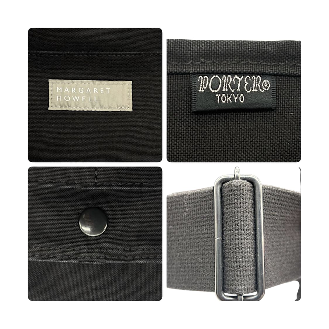 요시다 포터 x 마가렛 호웰 몰스킨 2way 숄더백 상품이미지9