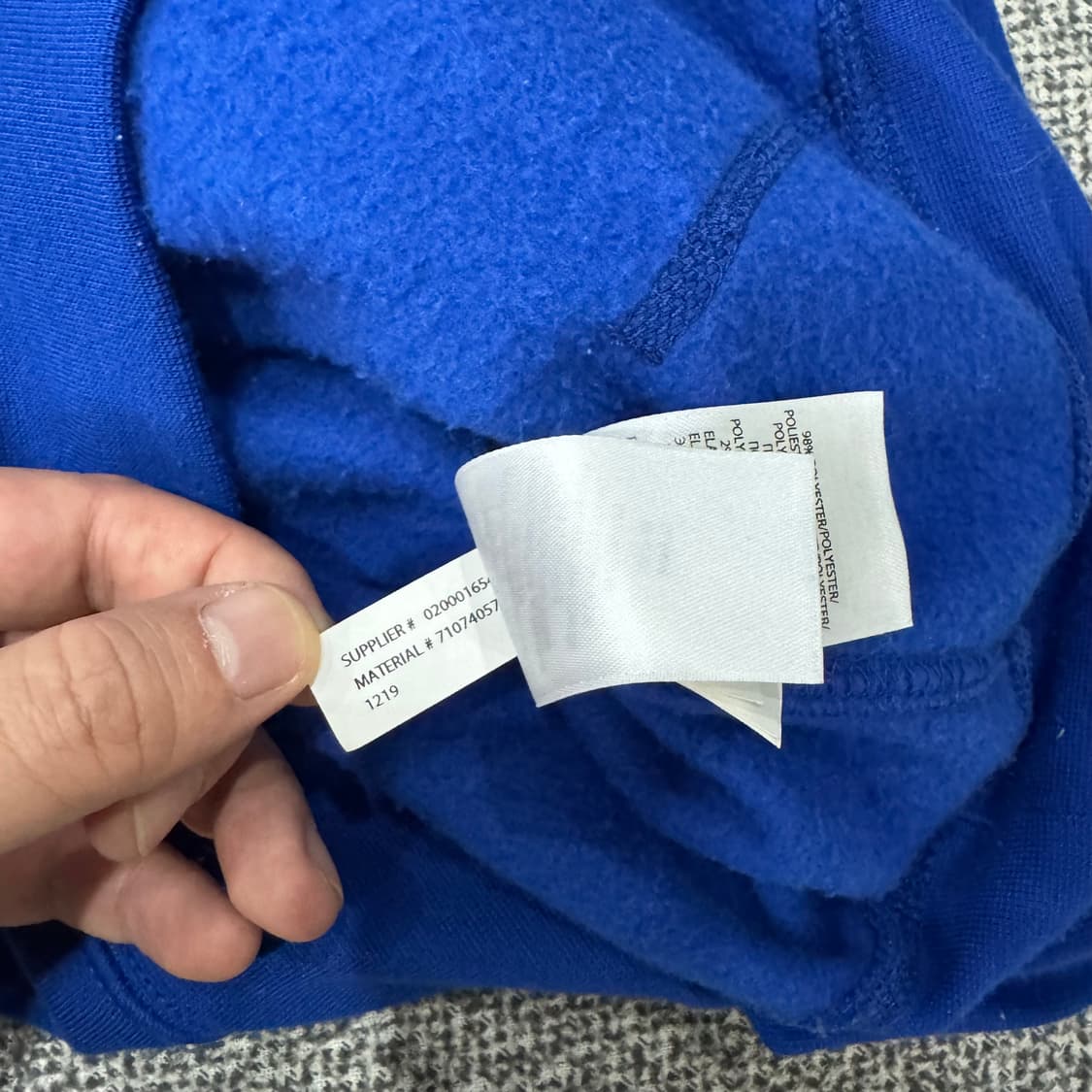 폴로 랄프로렌 신형 USA 블루 후드 상품이미지6