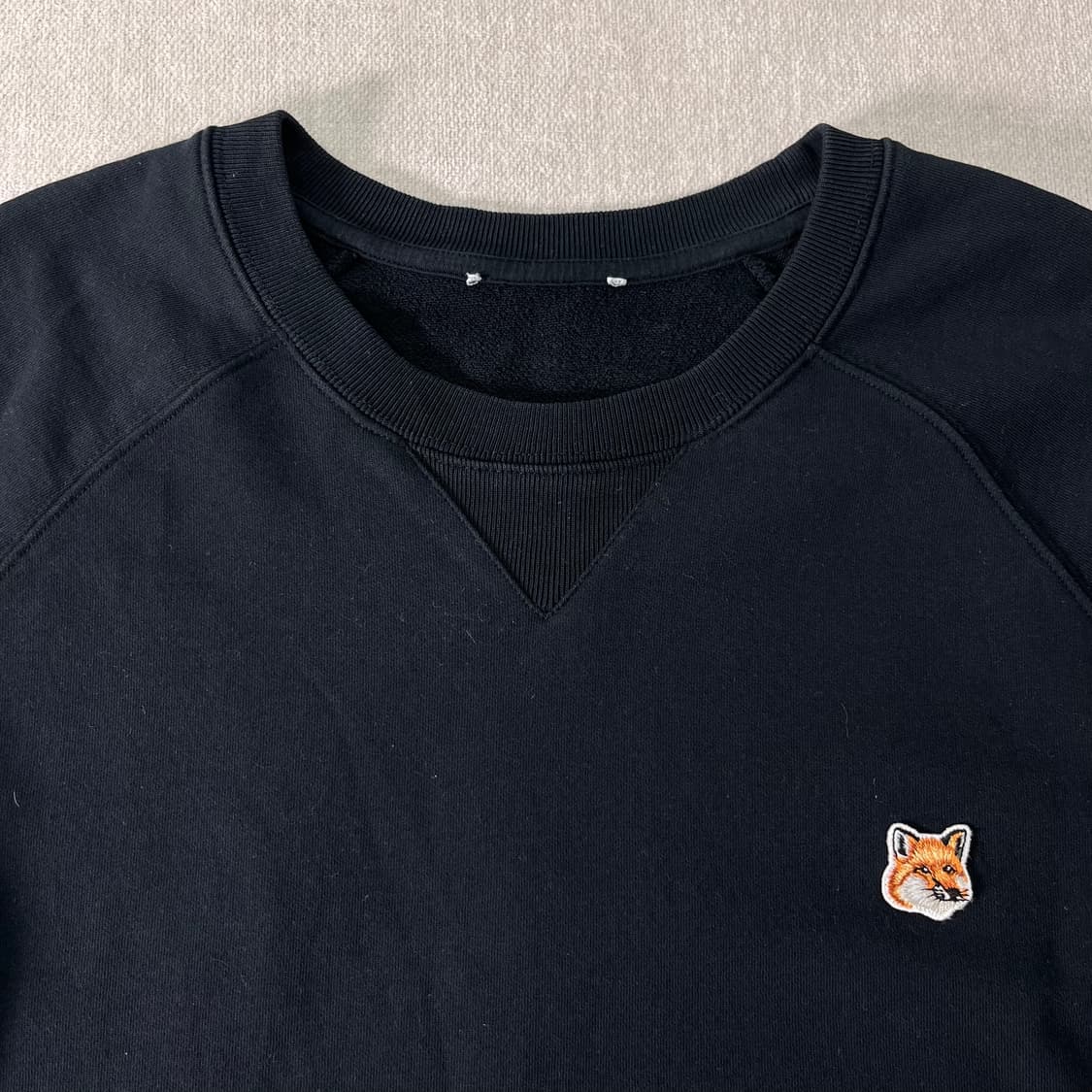 105 메종키츠네 폭스헤드 백화점택 맨투맨 상품이미지2