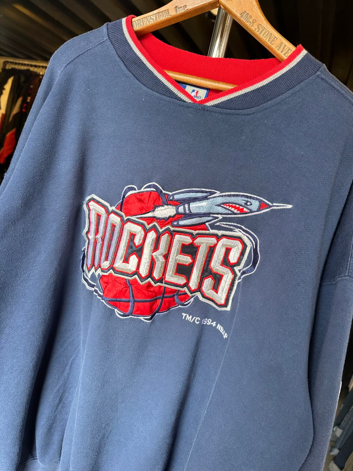 90s 스타터 NBA 휴스턴 로케츠 스웻셔츠 1994 상품이미지4