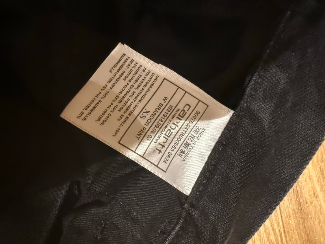 칼하트 W BRANDON PANT XS 상품이미지6