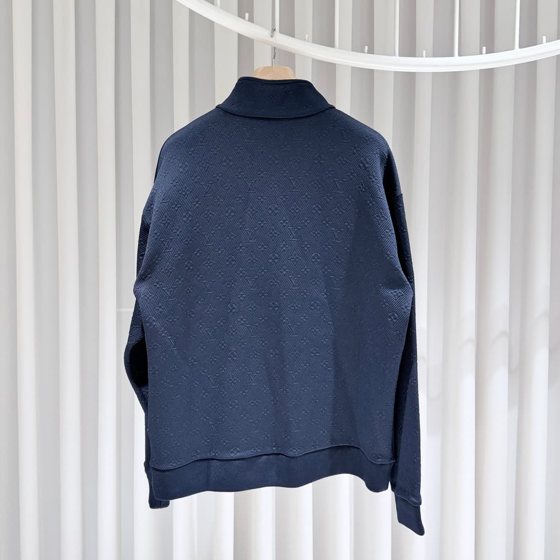 XL / 루이비통 모노그램 네이비 져지 집업 상품이미지5