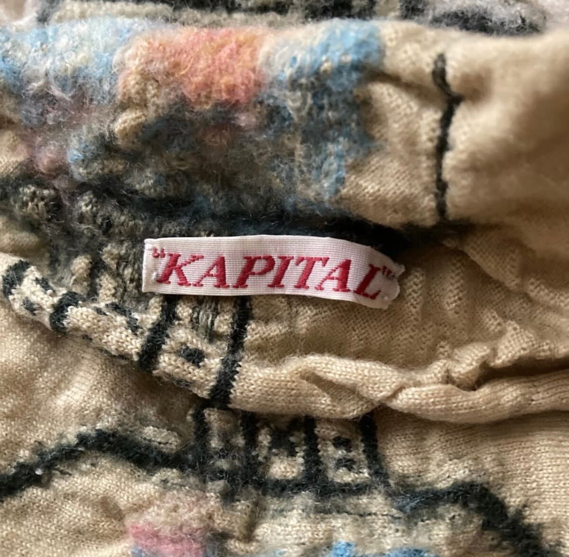 캐피탈 축융 울 마리아 머플러 상품이미지6