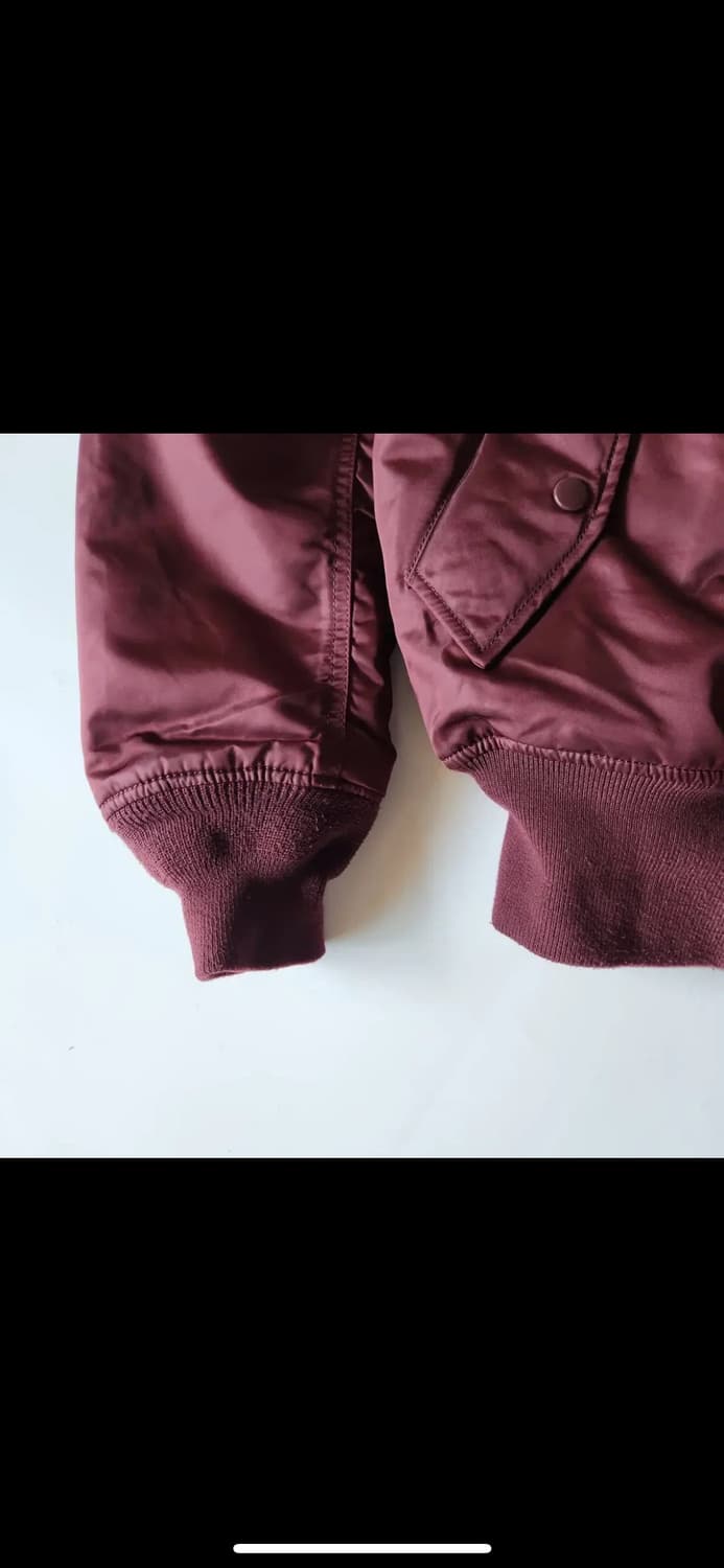 알파인더스트리 ma-1 봄버자켓 s 상품이미지4