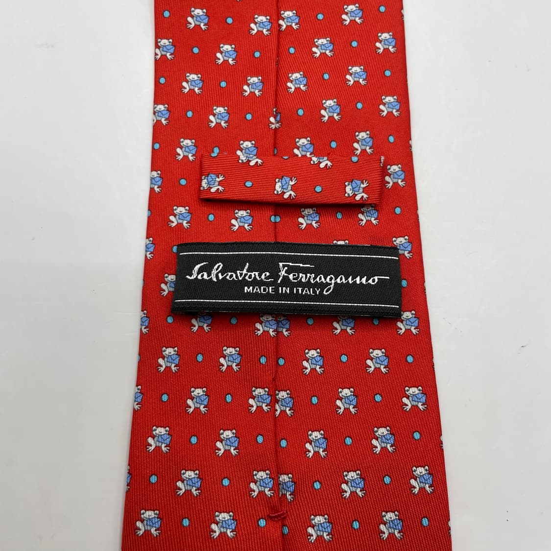 512) (Ferragamo) 살바토레페레가모 패턴 넥타이 상품이미지5