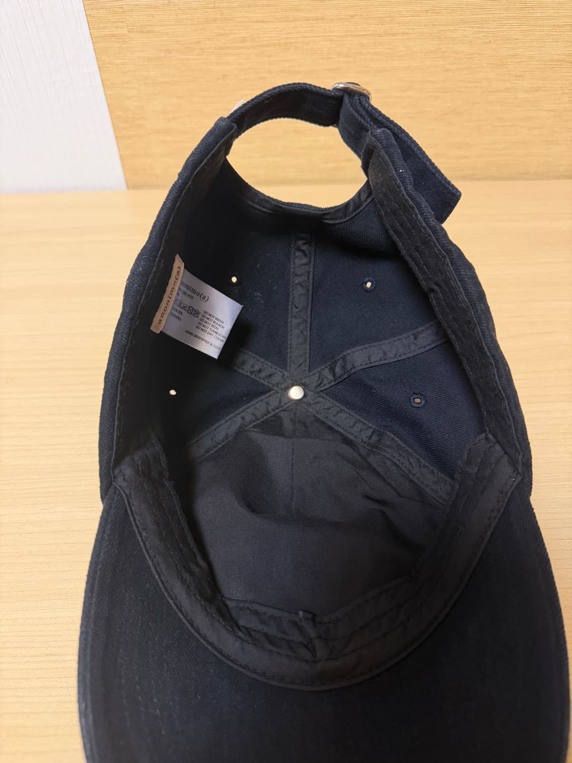 anonimo(a)아노니모 아노니마 / A patch cap [FREE] 상품이미지7