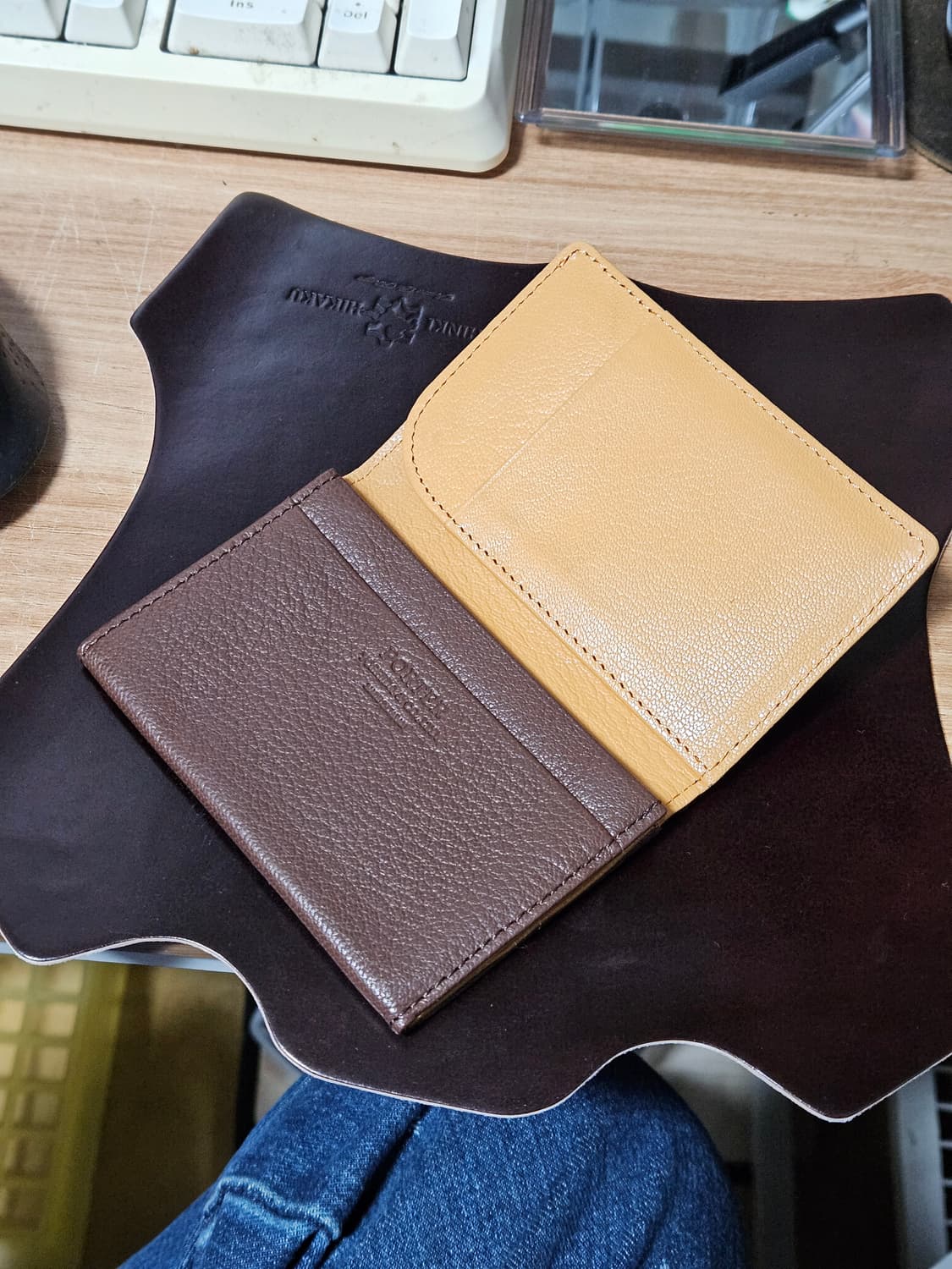 요시다 포터 고트스킨 레더 카드지갑 상품이미지1