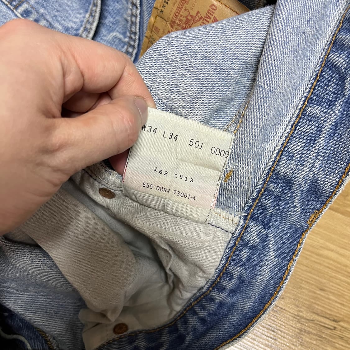 90s USA 리바이스501xx [32/발렌시아팩] 상품이미지8