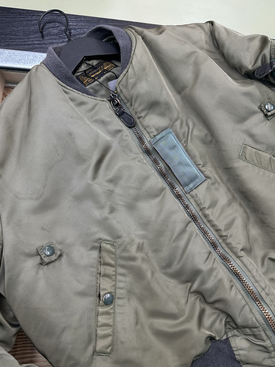 브렌츠 스포츠웨어 U.S.A.D B-15 플라이트 자켓 상품이미지8