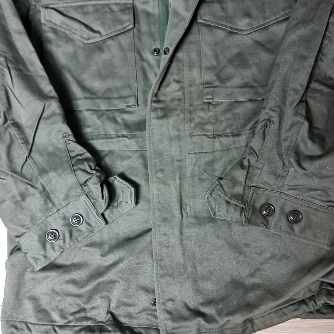 80년대 오리지널 밀리터리 m51 필드자켓(95-100) 상품이미지3