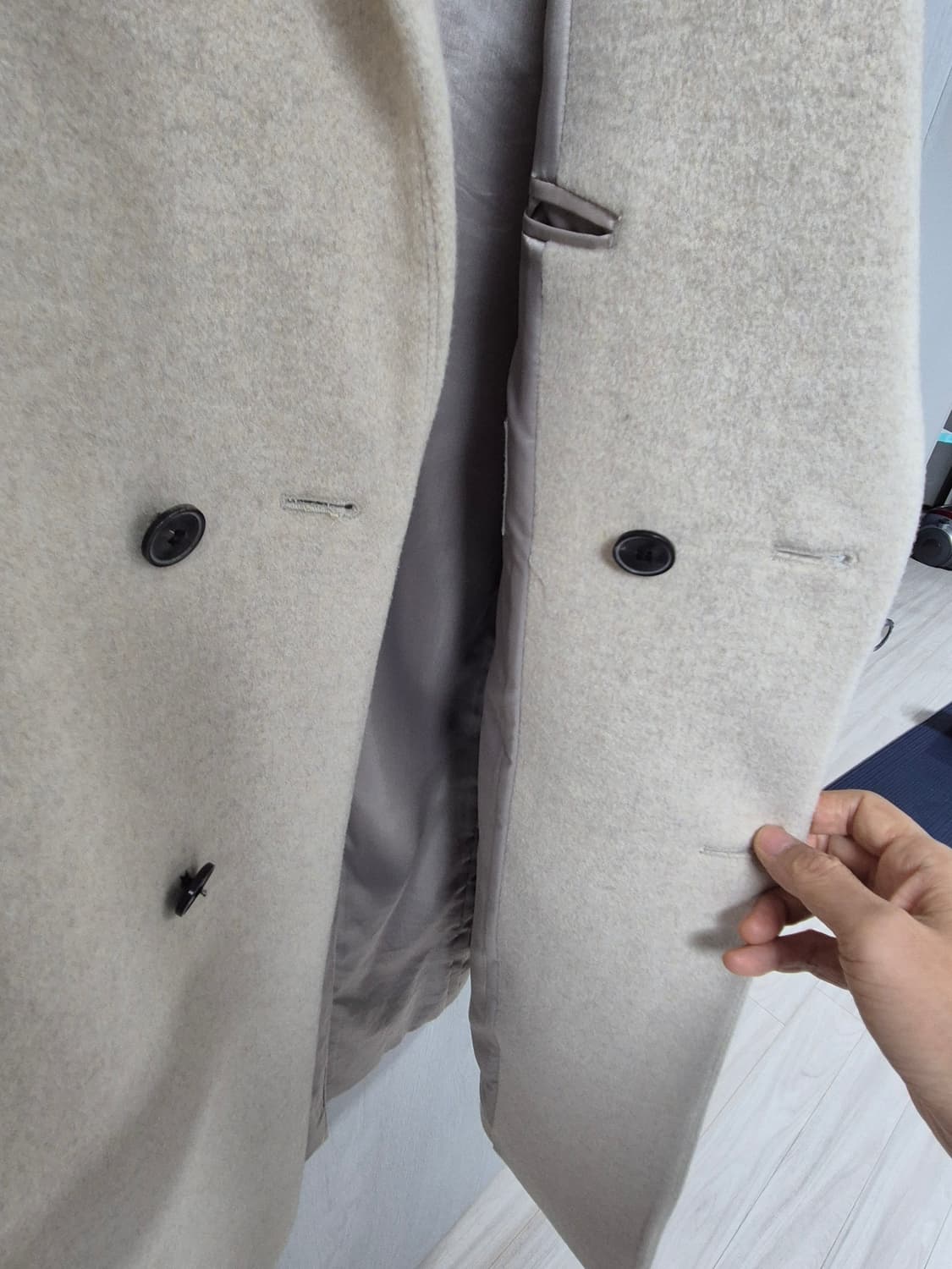 BON 캐시미어 코트 100 (상태최상) 상품이미지2