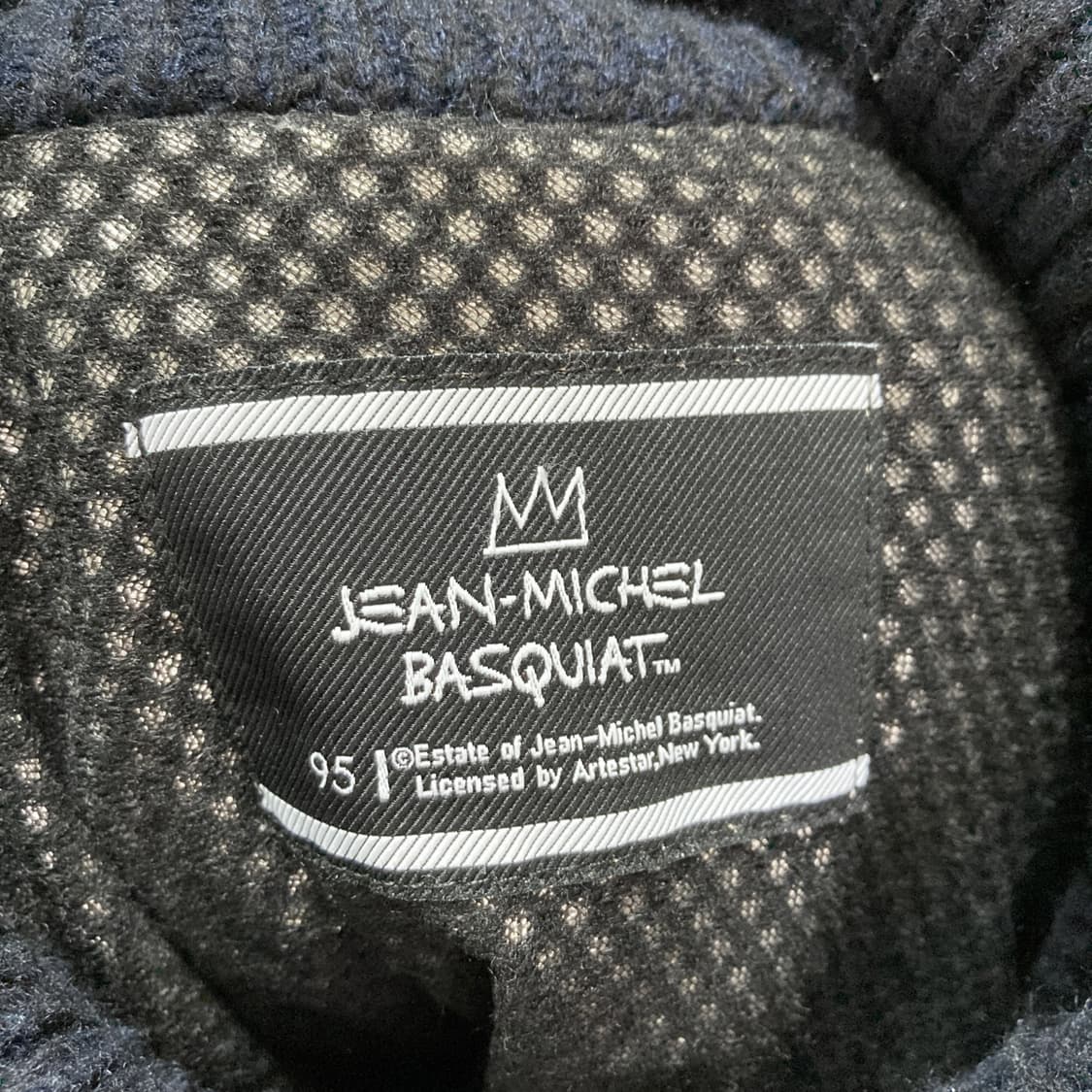 장미쉘바스키아 남 구스다운 니트패딩자켓 M  상품이미지4