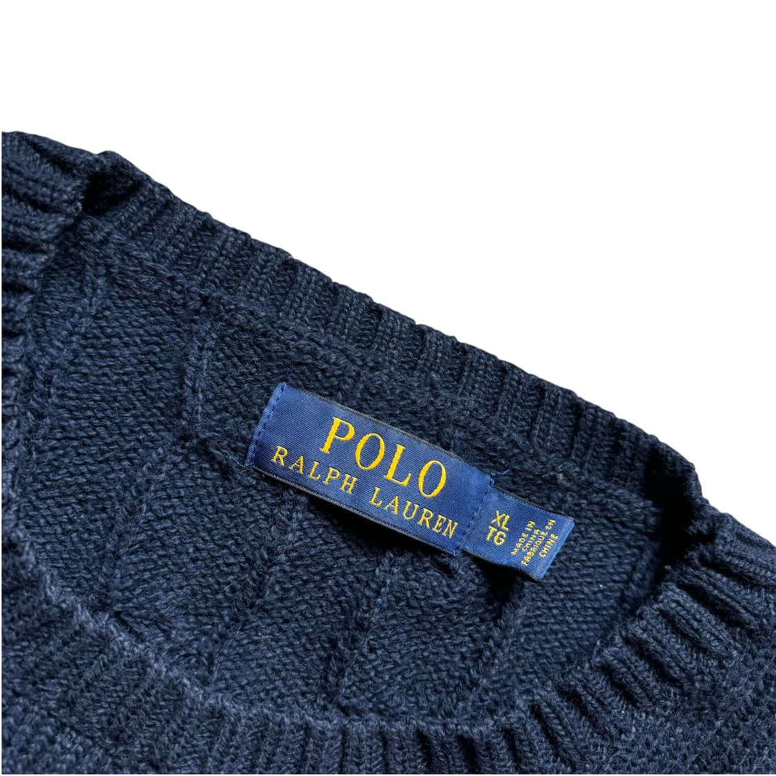 폴로 꽈배기 니트 상품이미지3