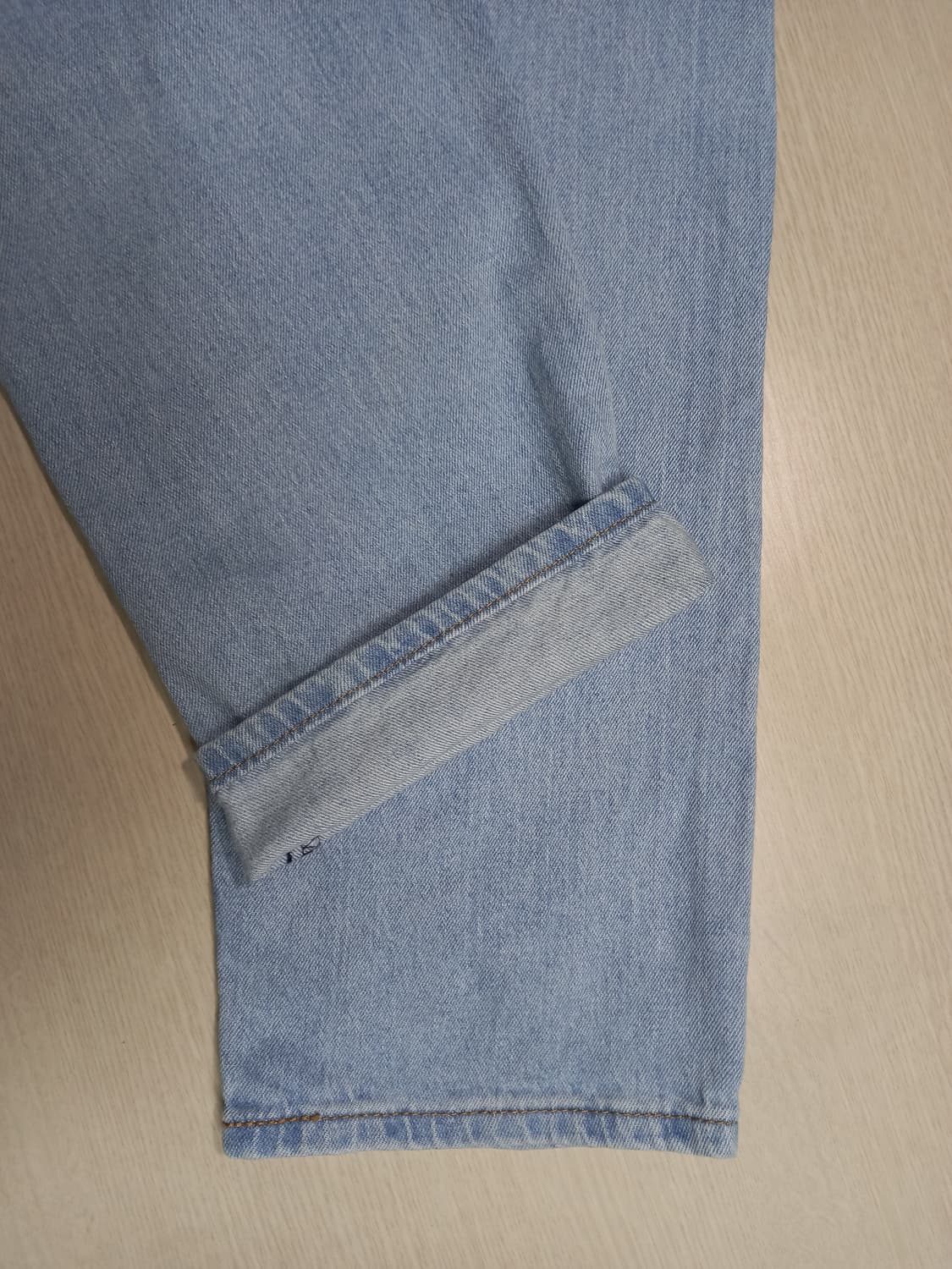 37 리바이스502 워싱 스판 슬림일자진 연청 37-142 상품이미지6