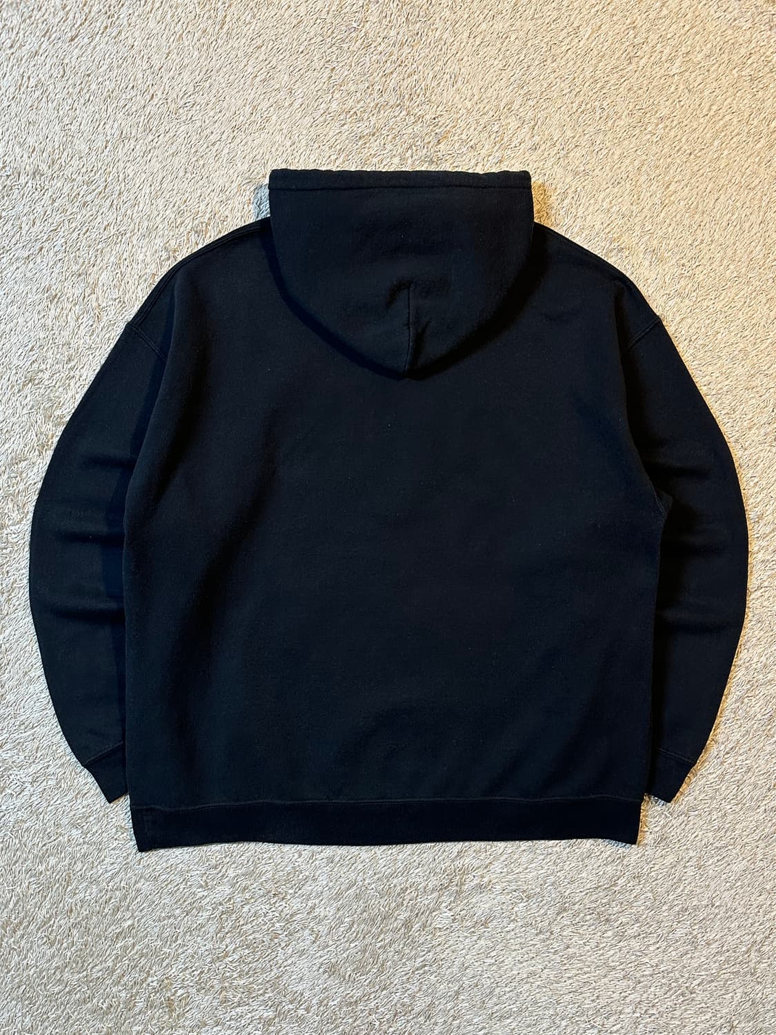 팀버랜드 TIMBERLAND 카모 빅로고 후드티 블랙 상품이미지3