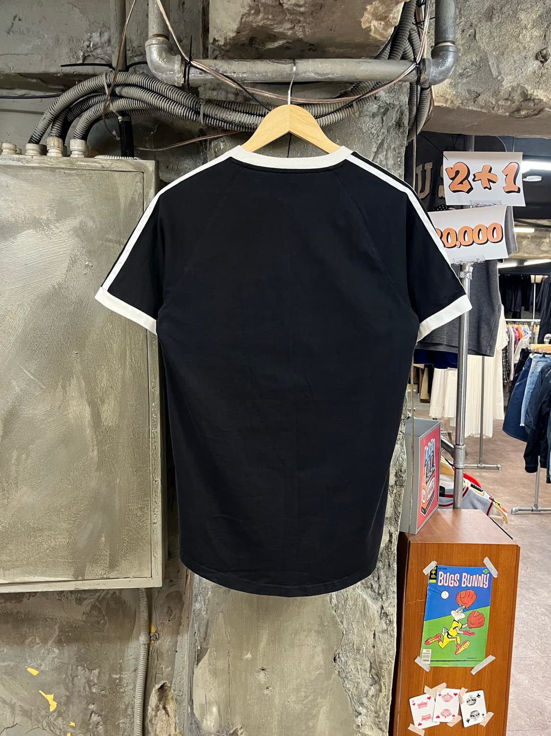 아디다스 반팔티 블랙 M #csz4110 상품이미지2