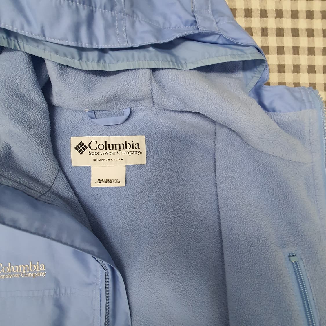 컬럼비아 기모 바람막리 자켓 남자95~100 상품이미지6