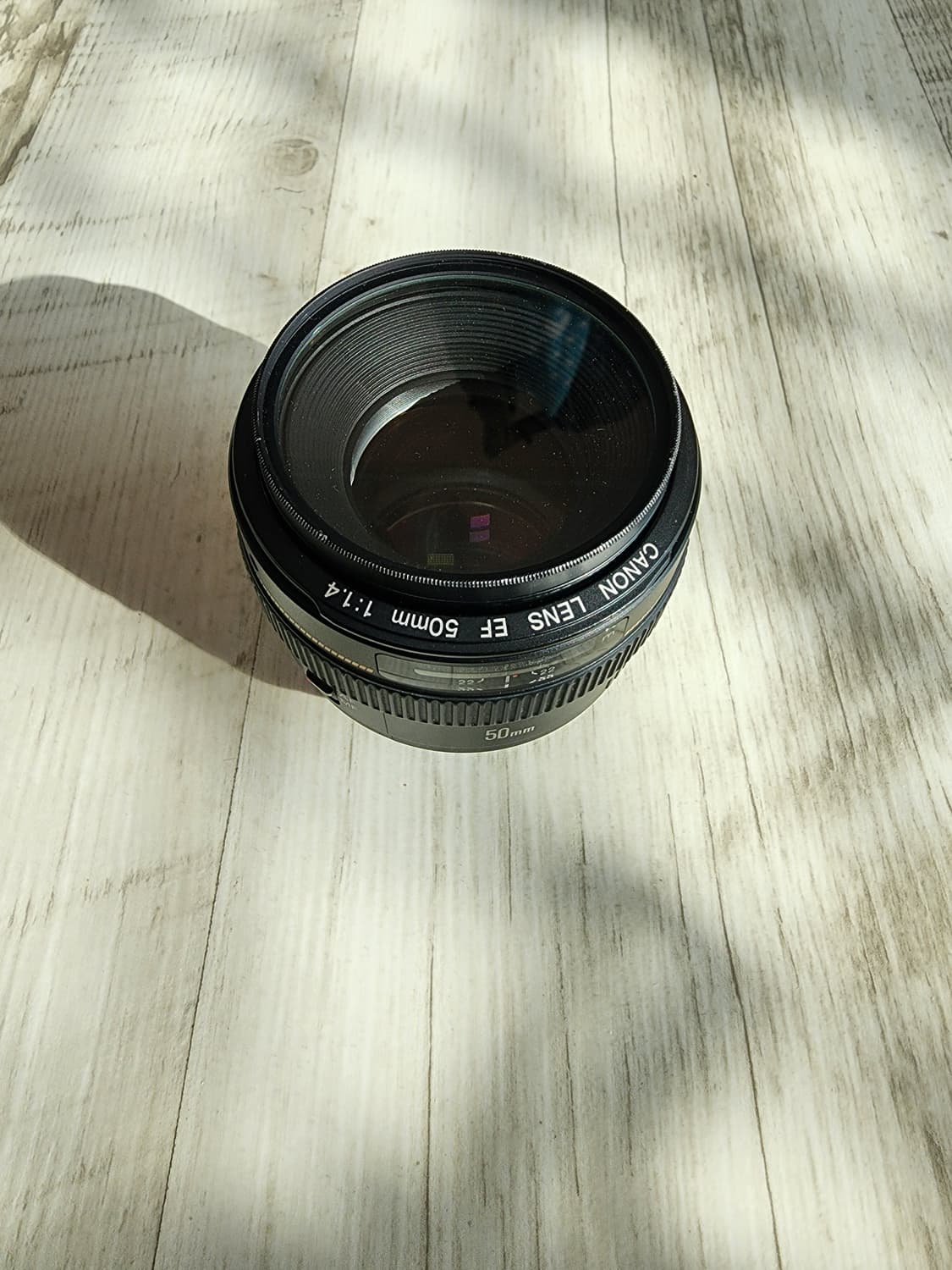 캐논 EF50mm f1.4 점사 렌즈 팜. 풀프레임 단렌즈 50.4 쩜사 상품이미지1