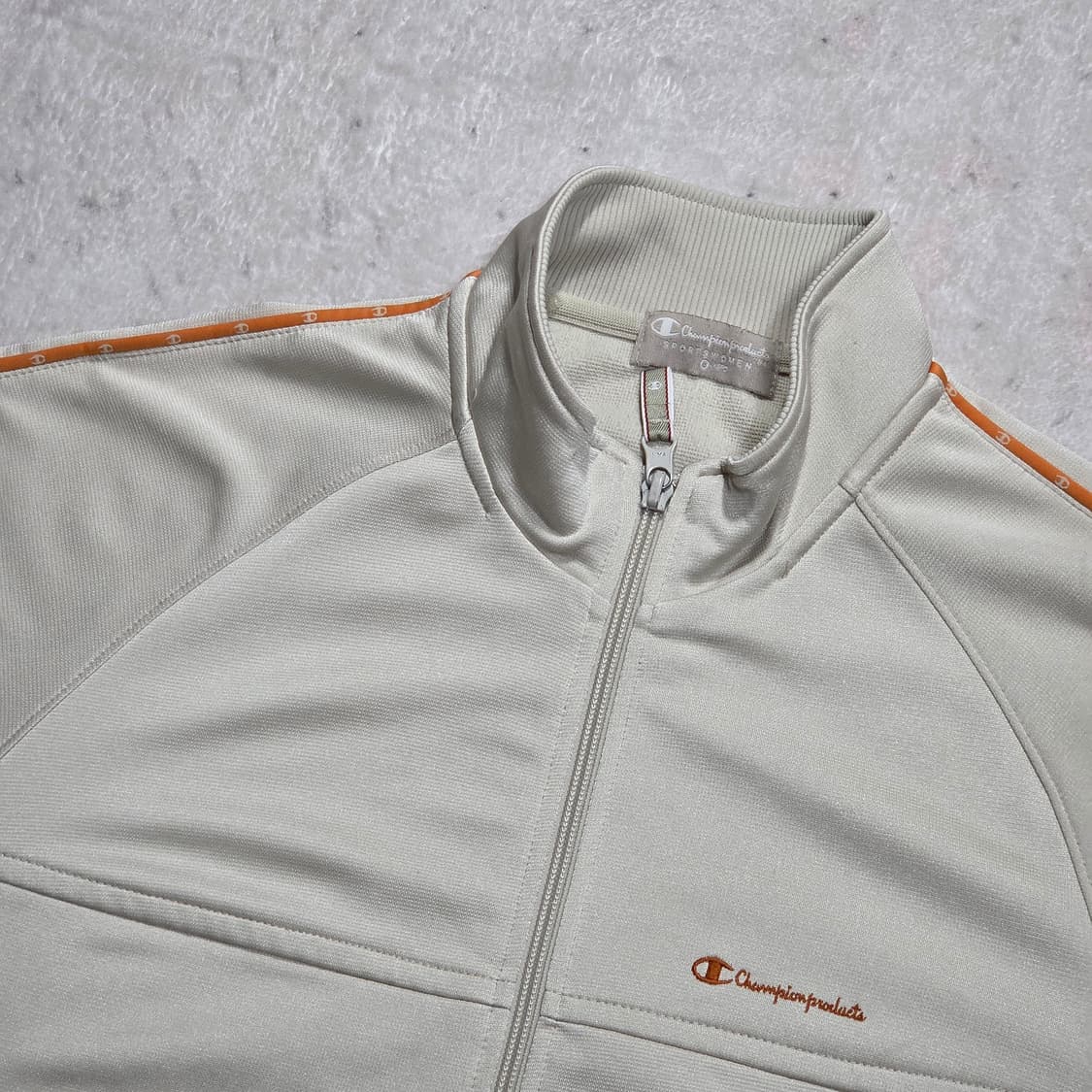 챔피온 일본판 아이보리 사이드 라인 져지 상품이미지2