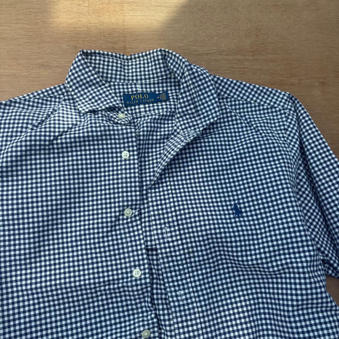 Polo Ralph Lauren Navy Check Shirt 상품이미지3