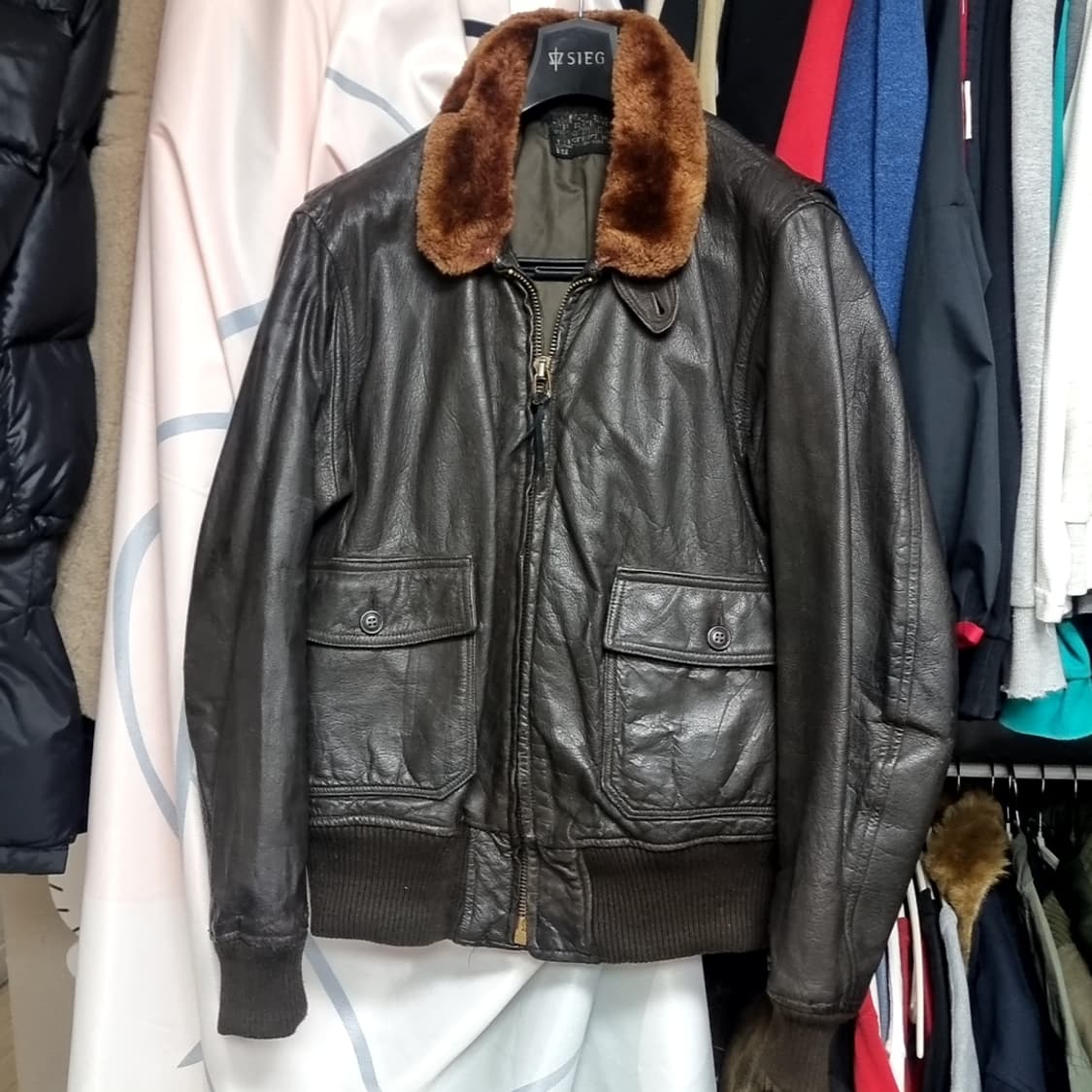 60s 미해군 G-1자켓(42) 상품이미지1