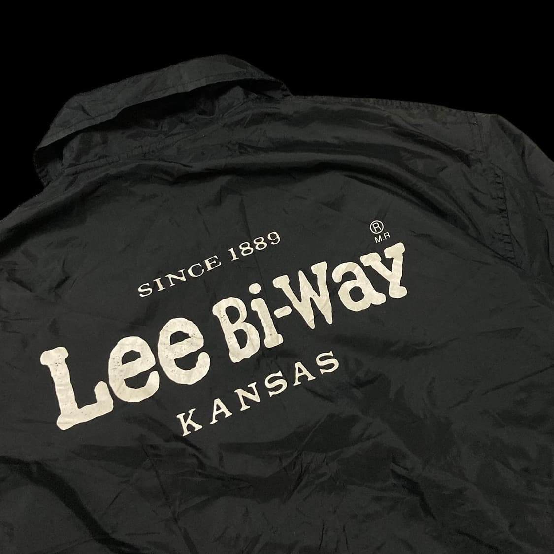 LEE BI-Way 리 바이웨이 블랙 코치자켓 상품이미지3