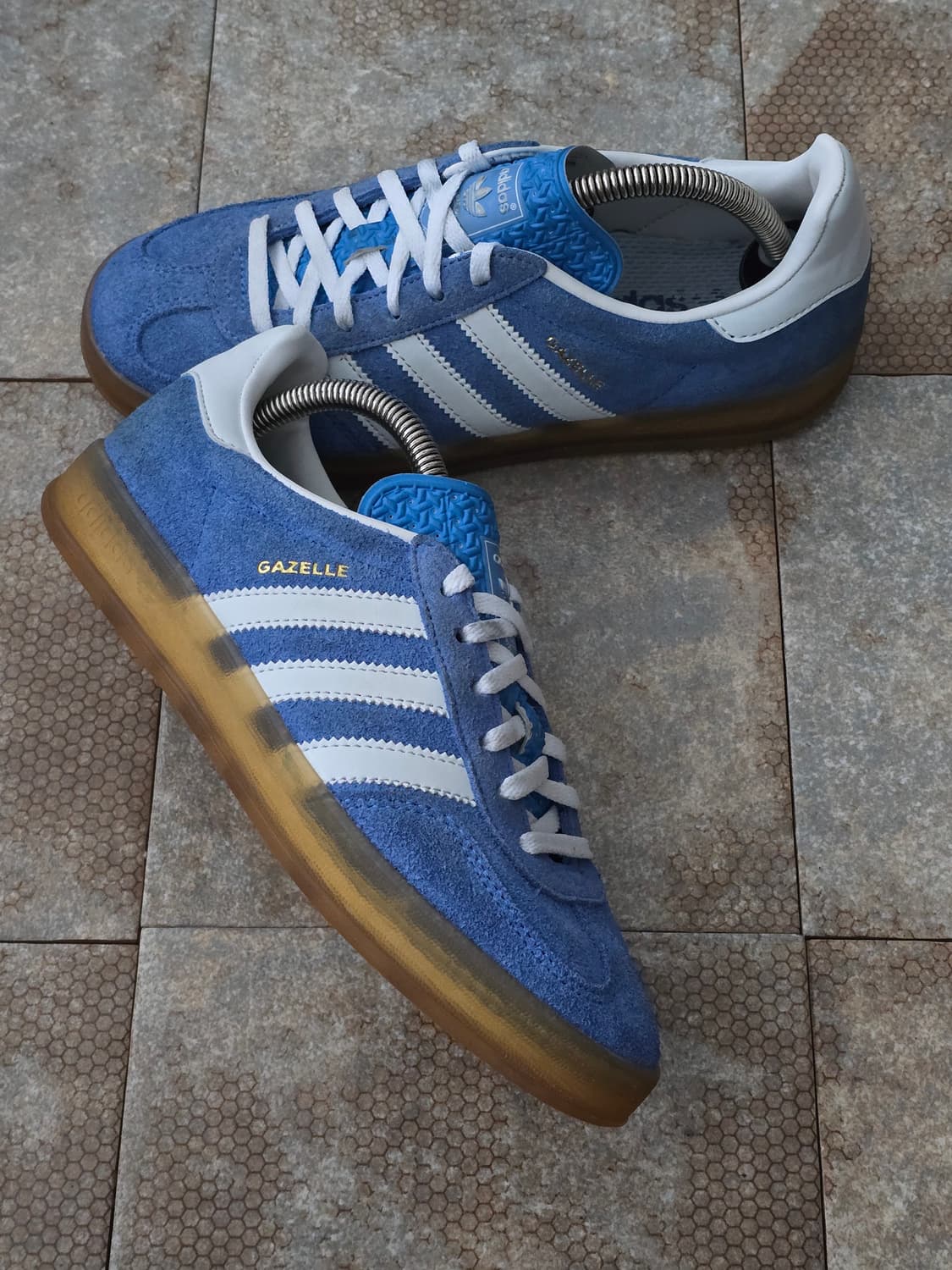 (235)아디다스 가젤 인도어 블루 퓨전  상품이미지6