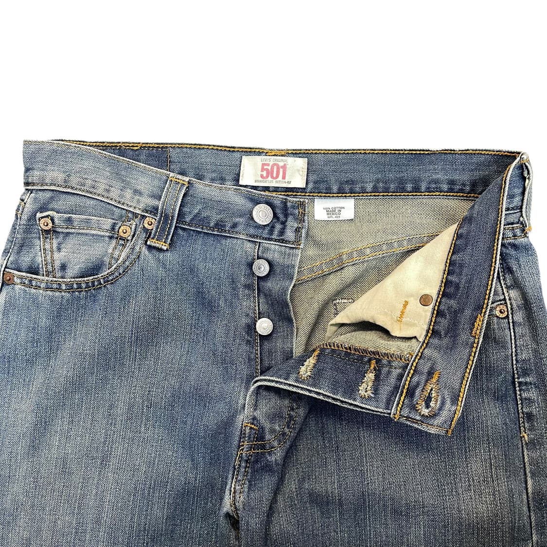 00s 리바이스 501 스트레이트 데님팬츠 상품이미지3