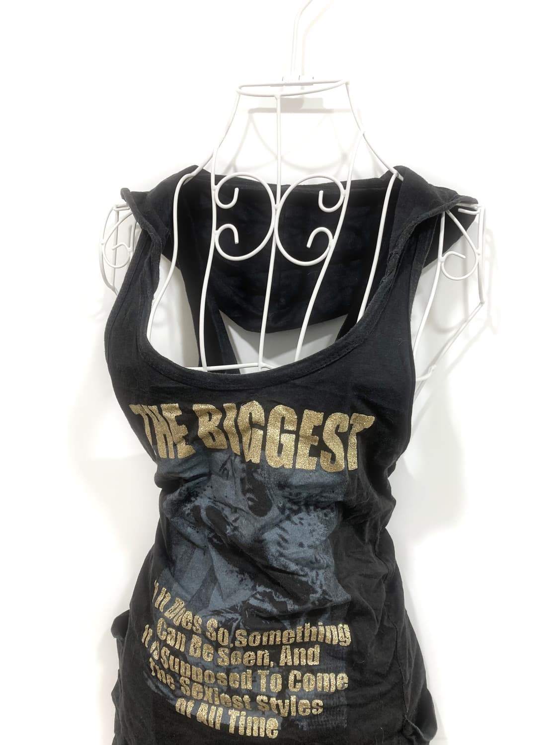 y2k Hooded sleeveless 상품이미지3