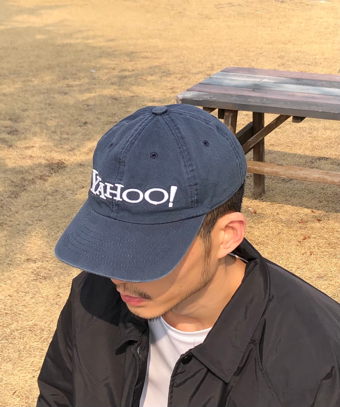 야후(YAHOO!) 로고 빈티지 볼캡 상품이미지3