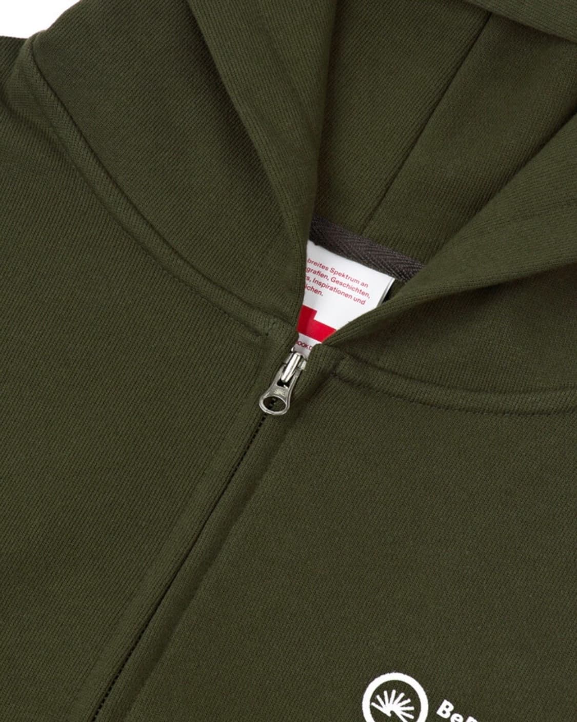 MITARBEITER 003 ZIP HOODIE (CHIVE GREEN) 상품이미지4