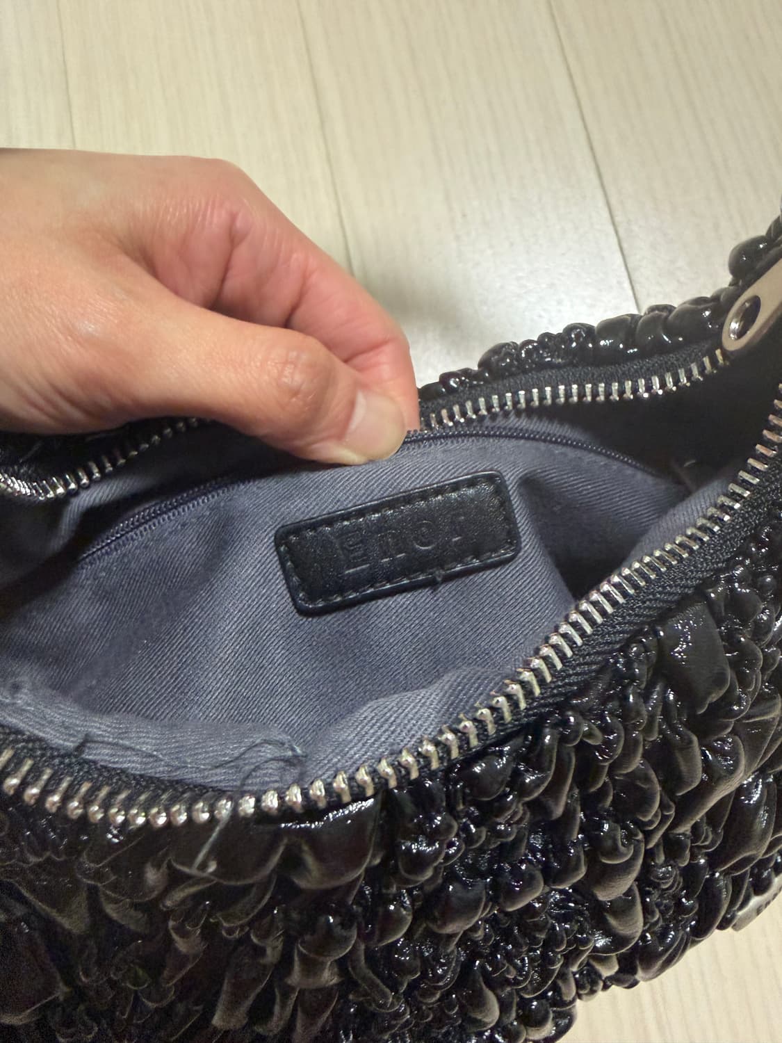 엔오르 호보백(CREASE COTTON HOBO BAG) 상품이미지4