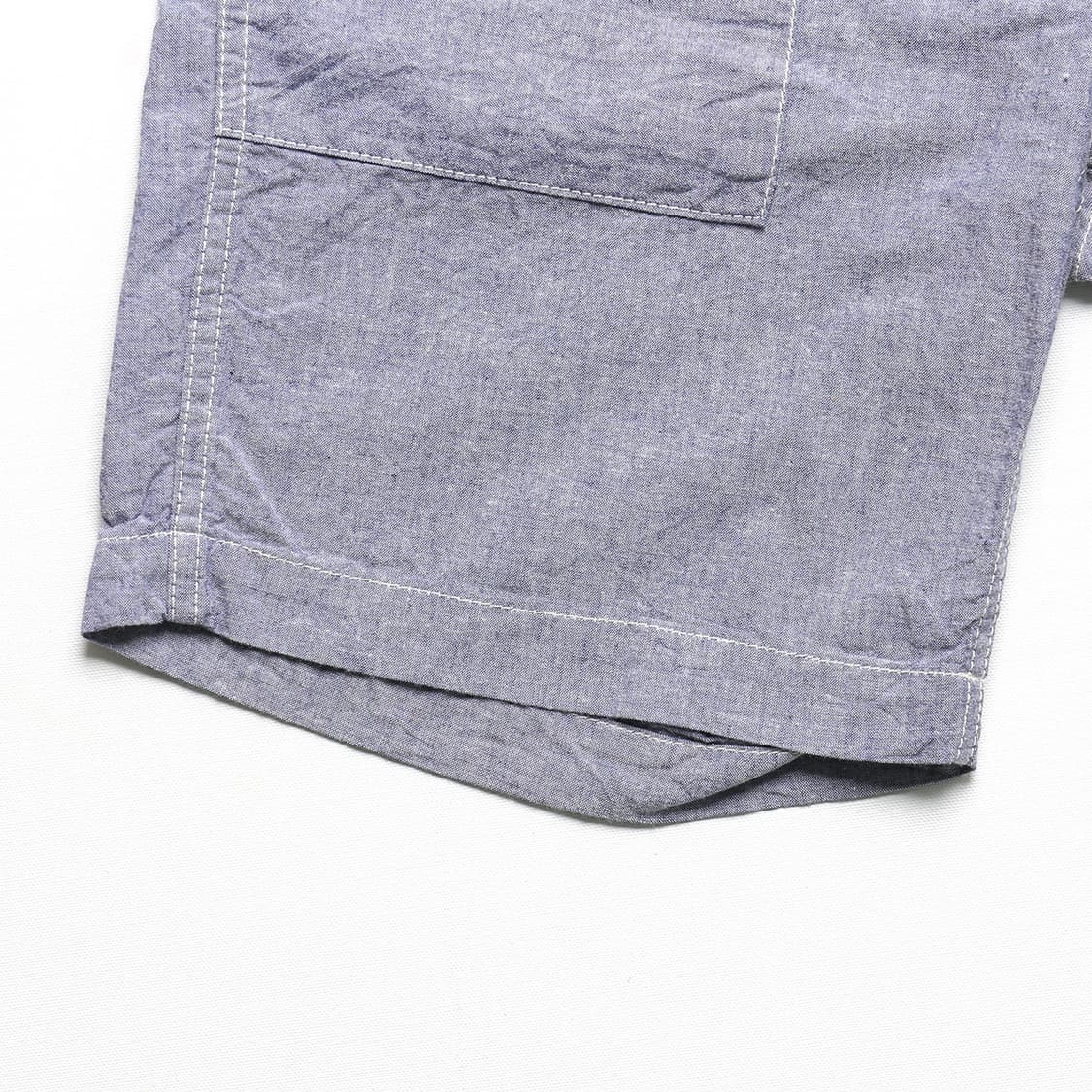 (S) 엔지니어드가먼츠 샴브레이 퍼티그 쇼츠 상품이미지3