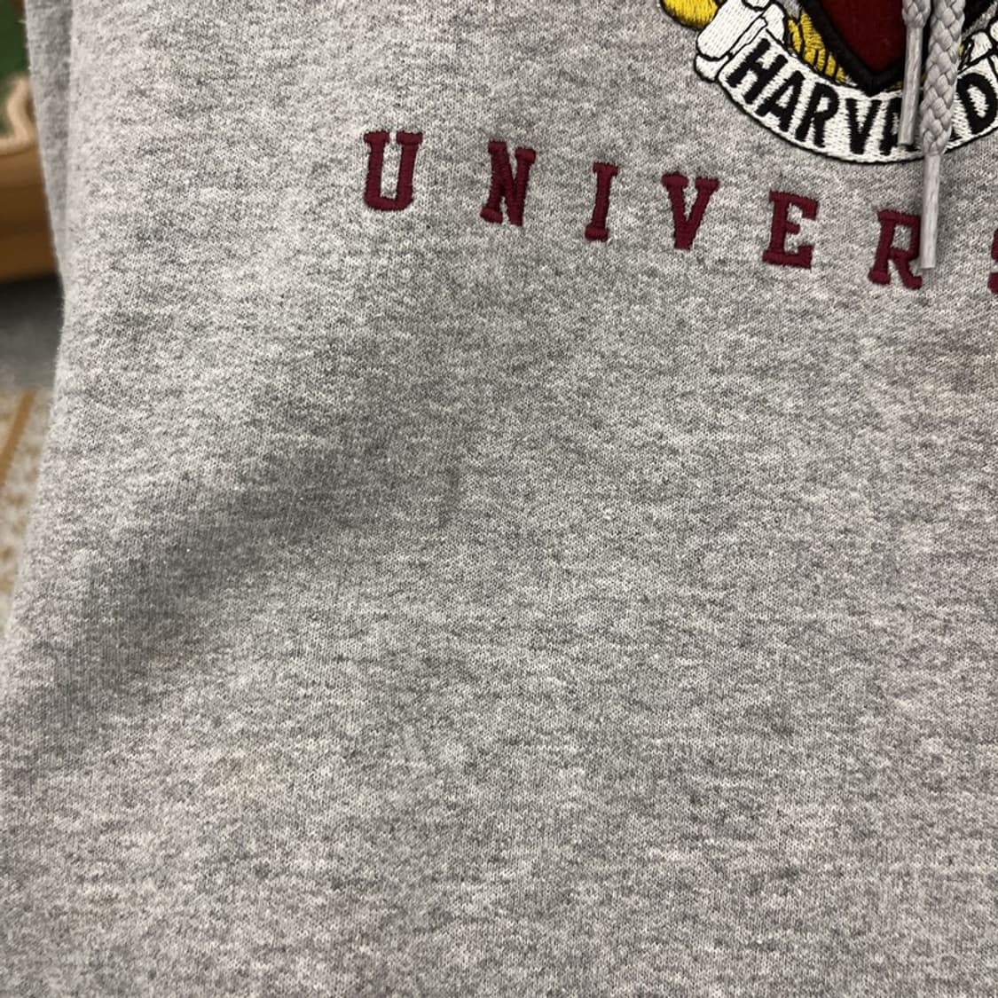 챔피온 올드스쿨 레트로 하버드 자수로고 후드티 XL C10931 상품이미지10