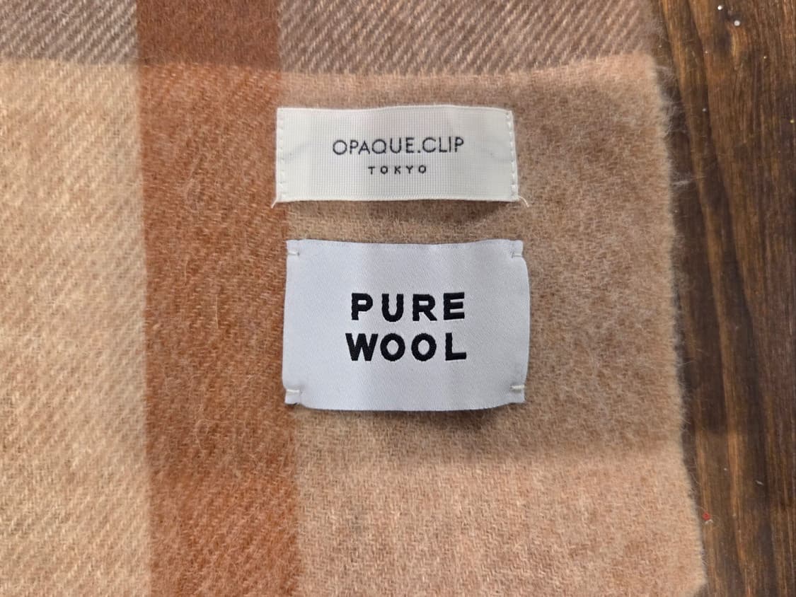 오파큐 클립 퓨어울 머플러 상품이미지8